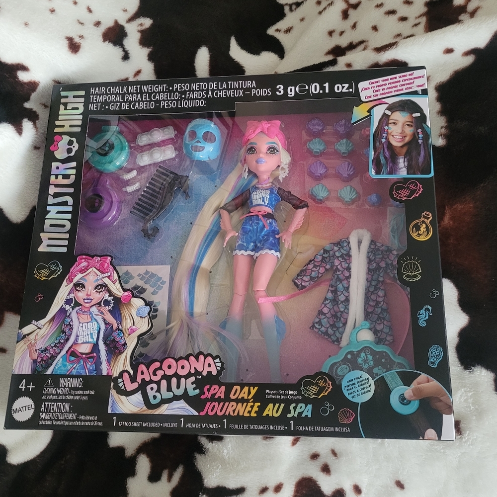 Monster high laguna blue doll